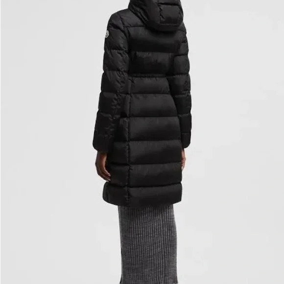Moncler Black Puffer Coat